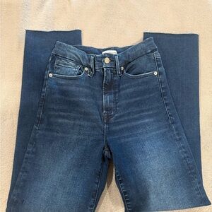 Good American Always Fit Straight Leg Jeans